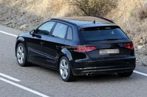 Audi A3 Sportback 2012 foto spia luglio 2012