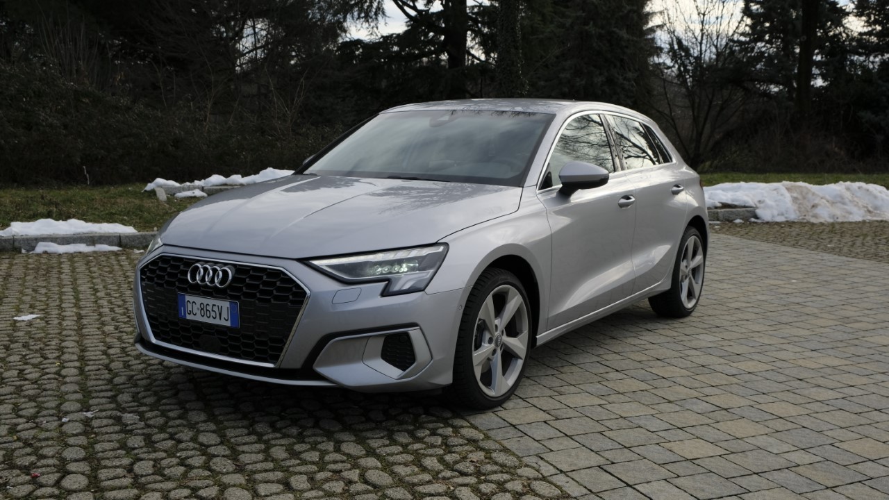 Audi A3 Sportback g-tron - Prova gennaio 2021