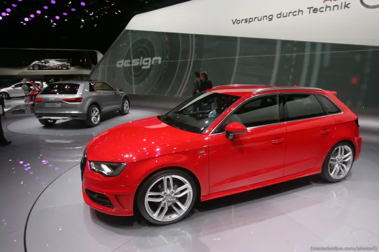 Audi A3 Sportback - Salone di Parigi 2012 - 2