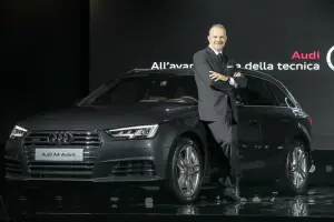 Audi A4 2016 - Anteprima alla Fondazione Bisazza di Vicenza