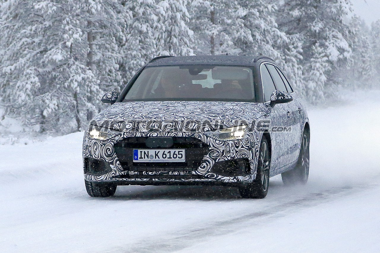 Audi A4 Avant MY 2020 foto spia 10 dicembre 2018