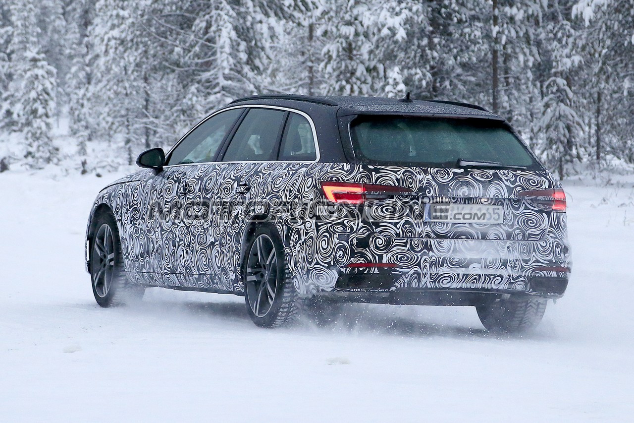 Audi A4 Avant MY 2020 foto spia 10 dicembre 2018