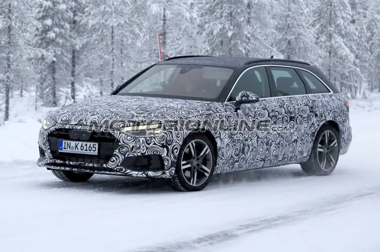 Audi A4 Avant MY 2020 foto spia 10 dicembre 2018 - 4