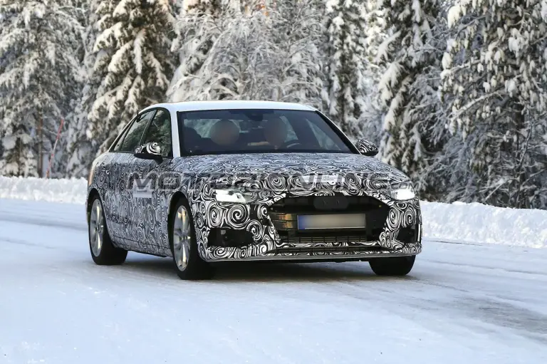 Audi A4 MY 2020 foto spia 12 dicembre 2018 - 2