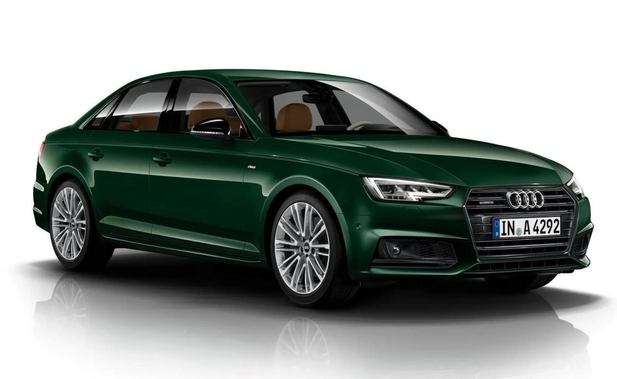 Audi A4 verde Goodwood - 1