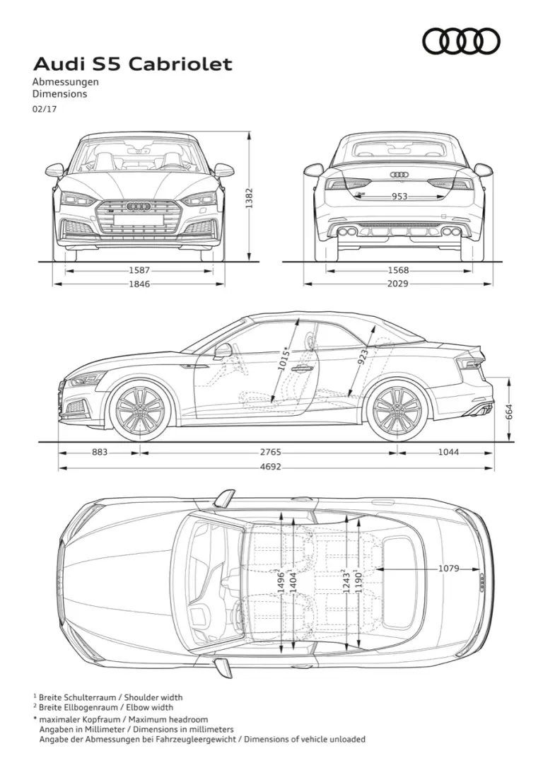 Audi A5 e S5 Cabriolet MY 2018 - nuova galleria - 48