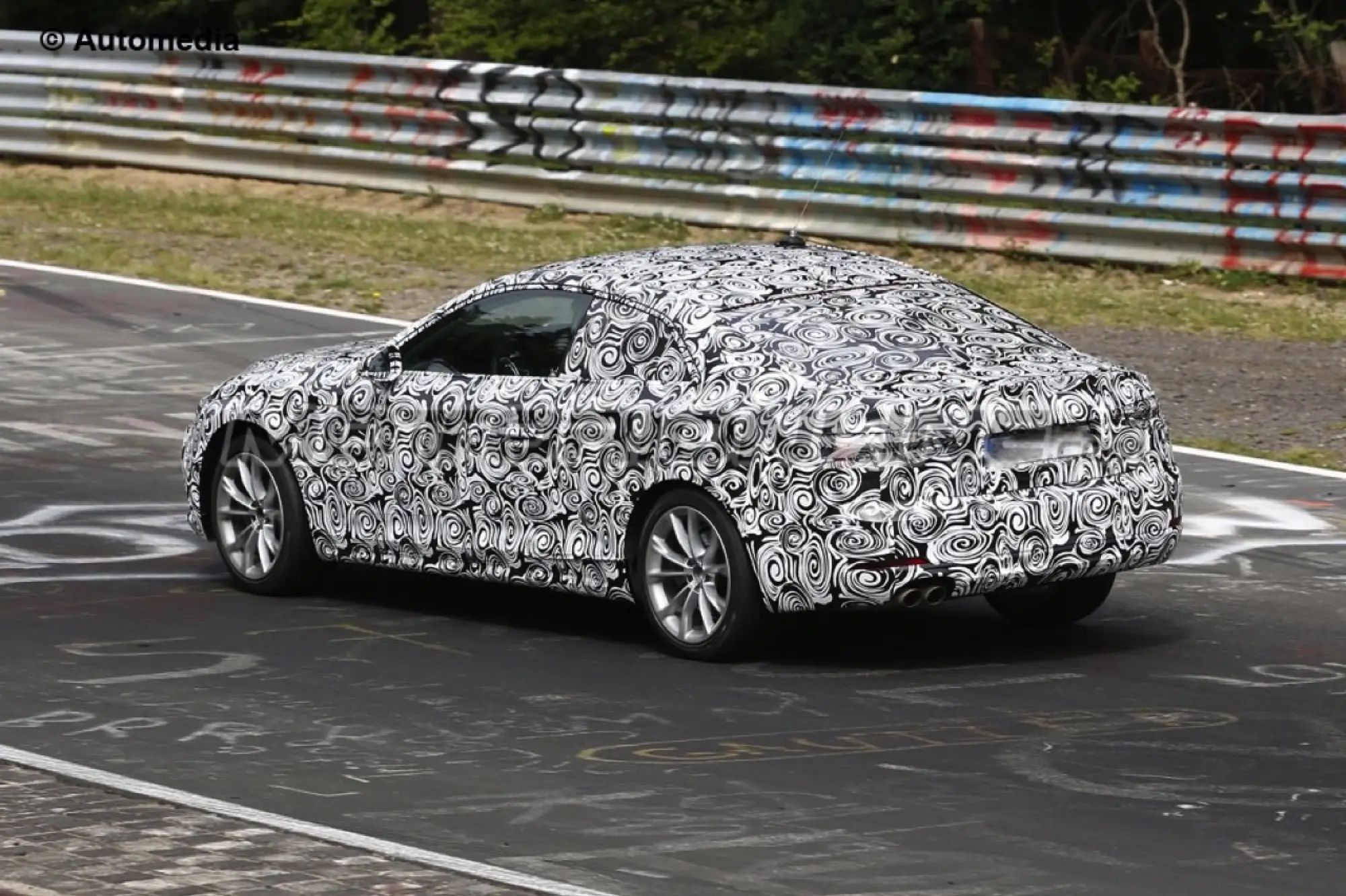 Audi A5 MY 2017 - Foto spia 17-06-2015 - 15