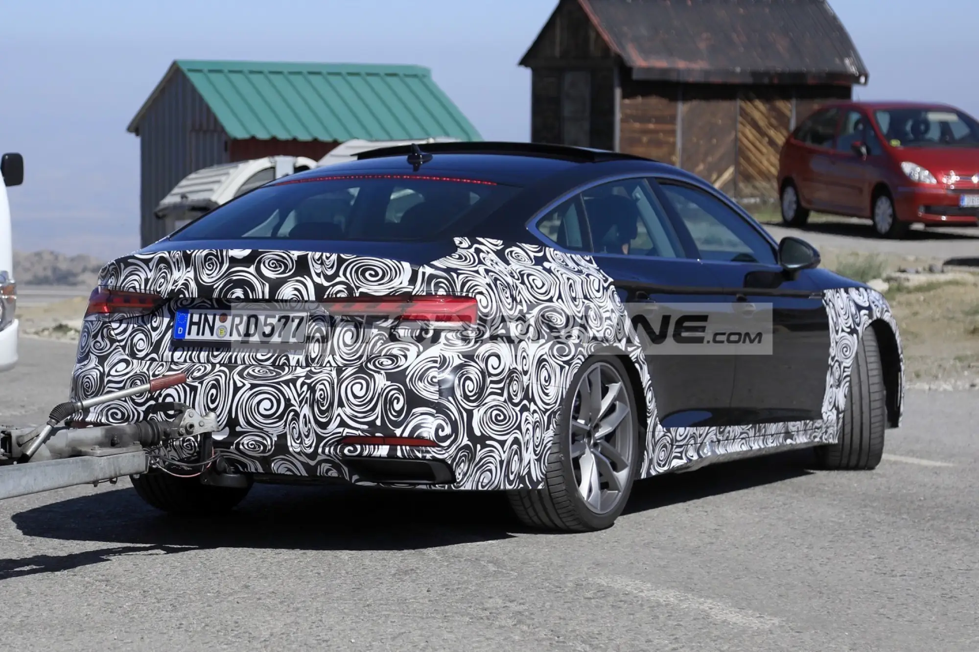 Audi A5 Sportback facelift - Foto spia 26-6-2019 - 14