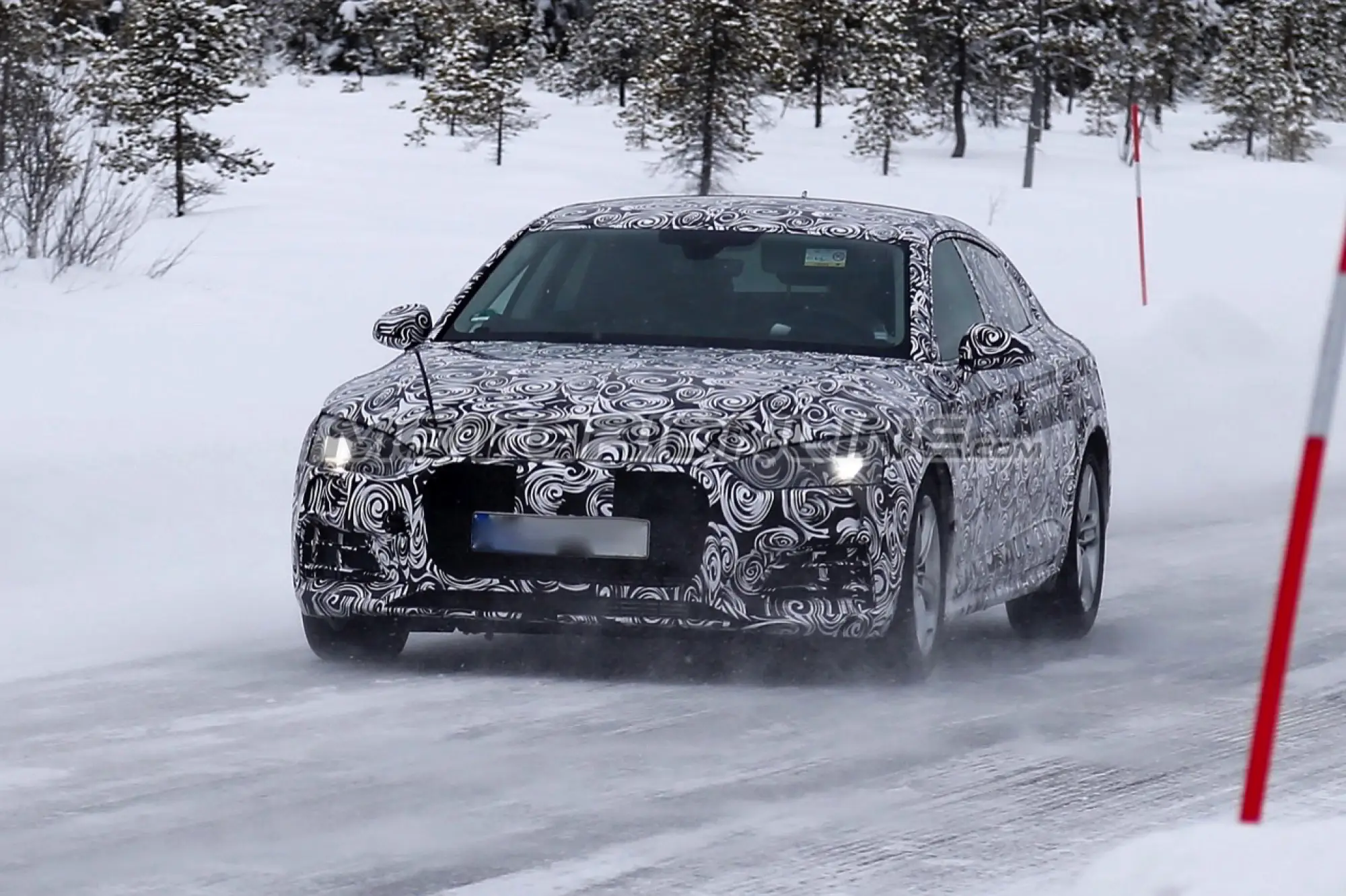 Audi A5 Sportback MY 2017 - Foto spia 01-04-2016 - 1