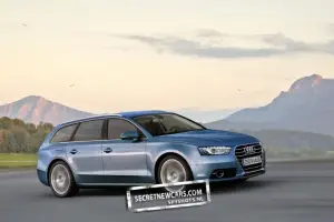 Audi A6 2012 spy - 3