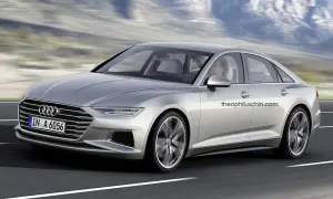 Audi A6 2017 rendering - 1