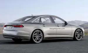 Audi A6 2017 rendering - 2