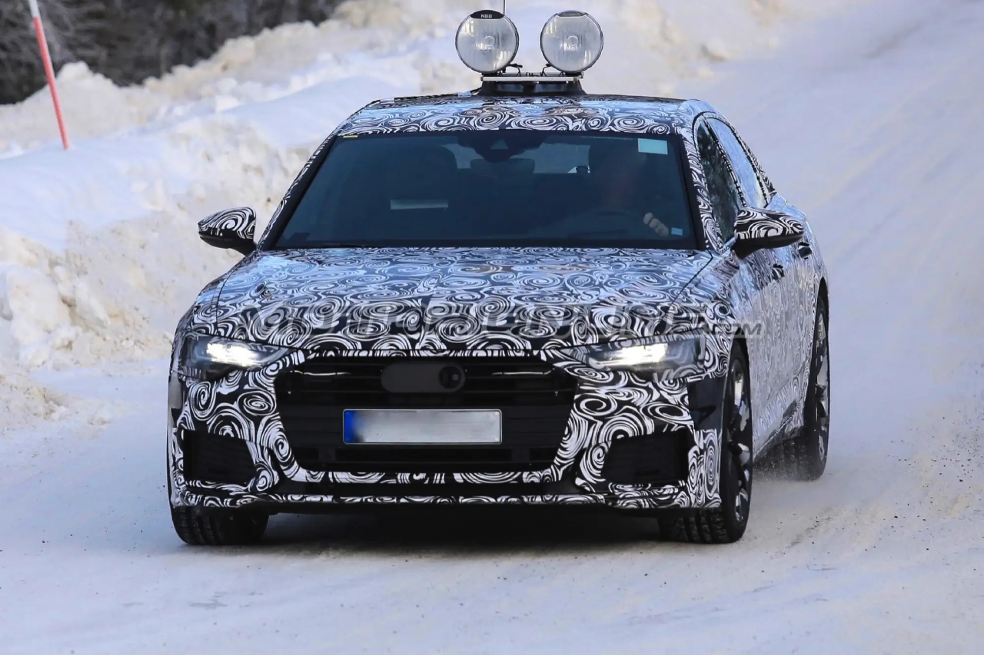 Audi A6 2019 - Foto spia 11-12-2017 - 2