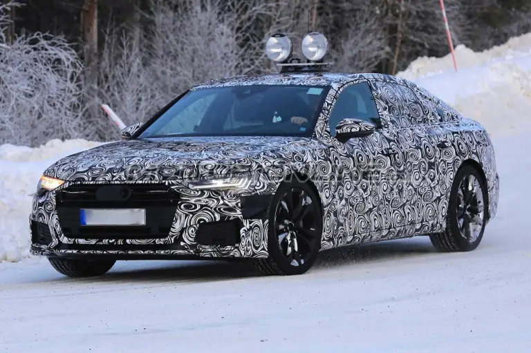 Audi A6 2019 - Foto spia 11-12-2017 - 4