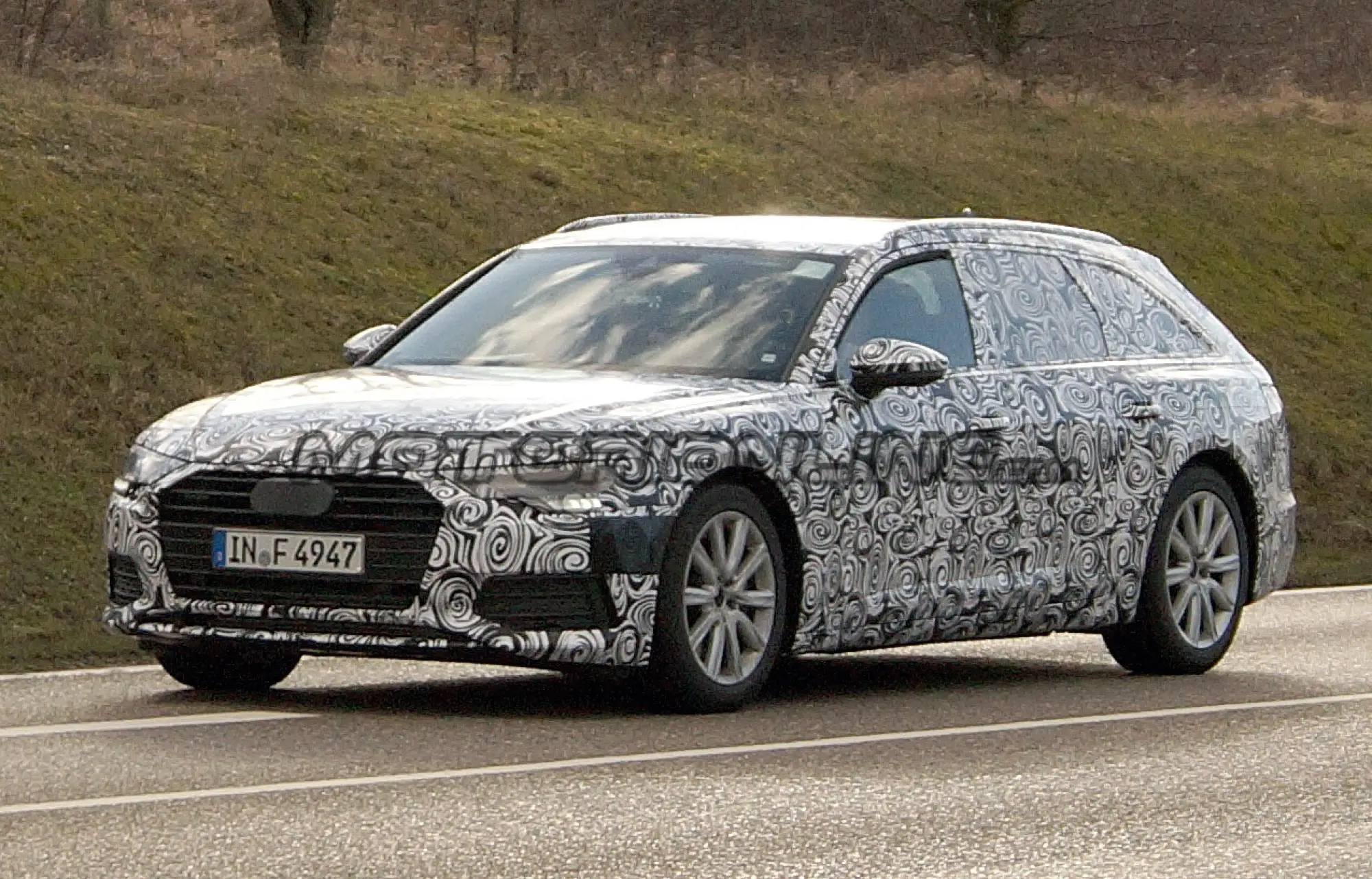Audi A6 Avant MY 2019 - Foto spia 23-01-2018 - 2