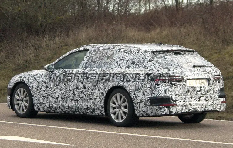 Audi A6 Avant MY 2019 - Foto spia 23-01-2018 - 5