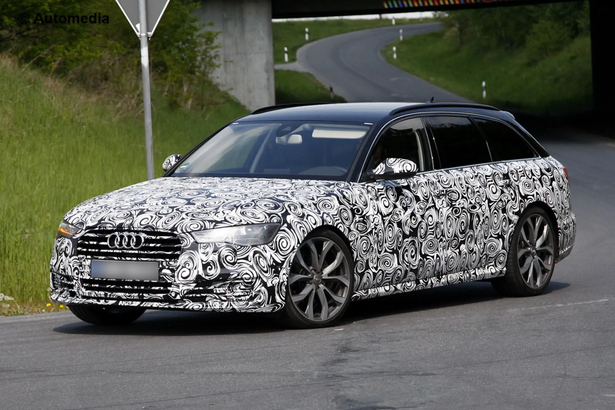 Audi A6 e A6 Avant 2015 - Foto spia 06-05-2014 - 4