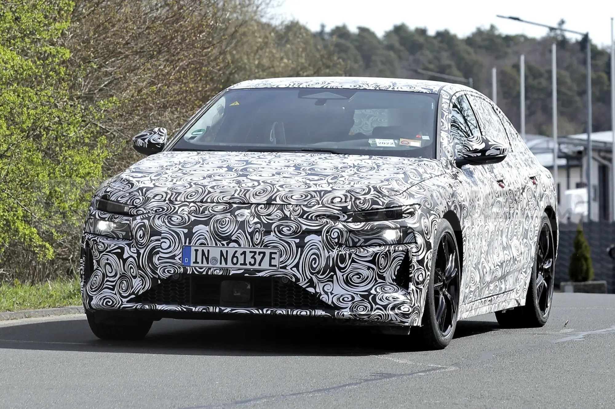 Audi A6 e-tron - Foto Spia 12-04-2022 - 5