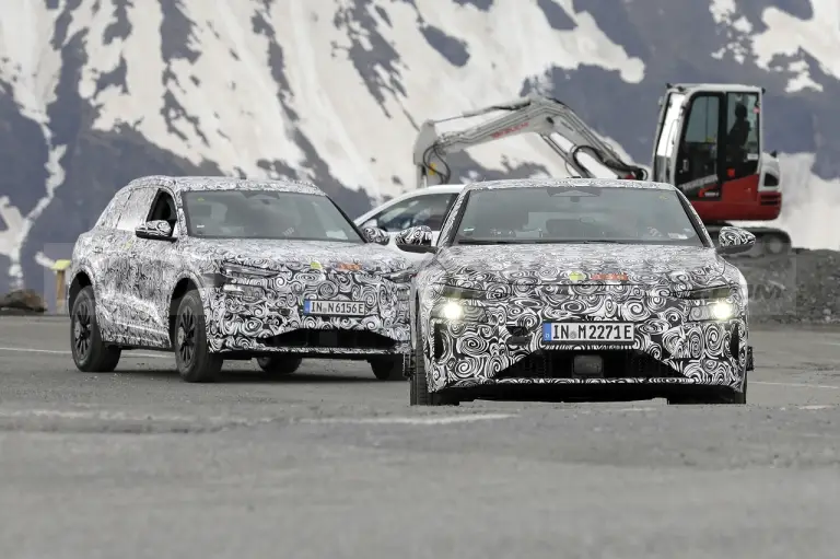 Audi A6 e-tron - Foto Spia 31-05-2022 - 28