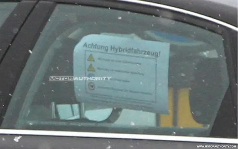 Audi A6 Hybrid spy - 2