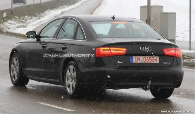 Audi A6 Hybrid spy - 3
