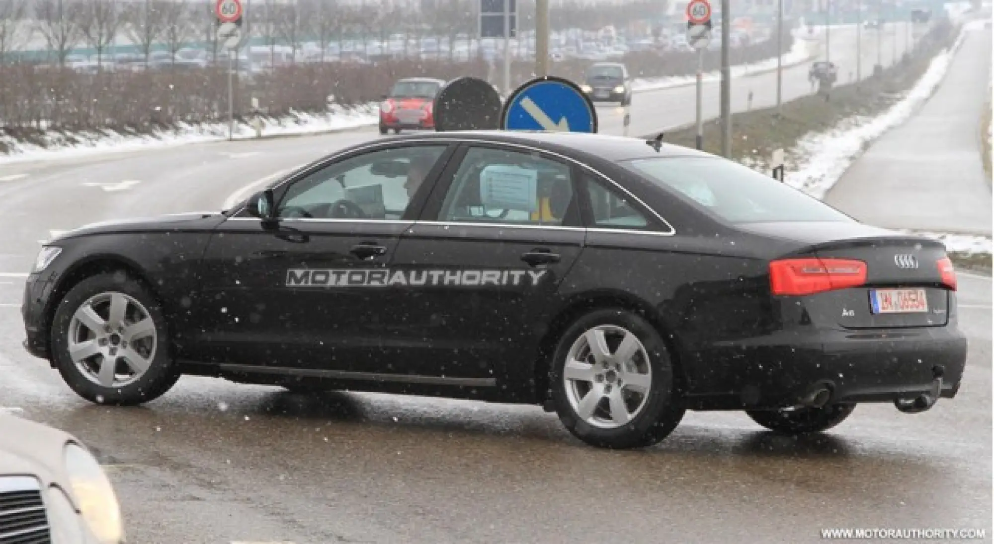 Audi A6 Hybrid spy - 5