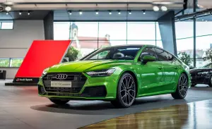 Audi A7 Java Green