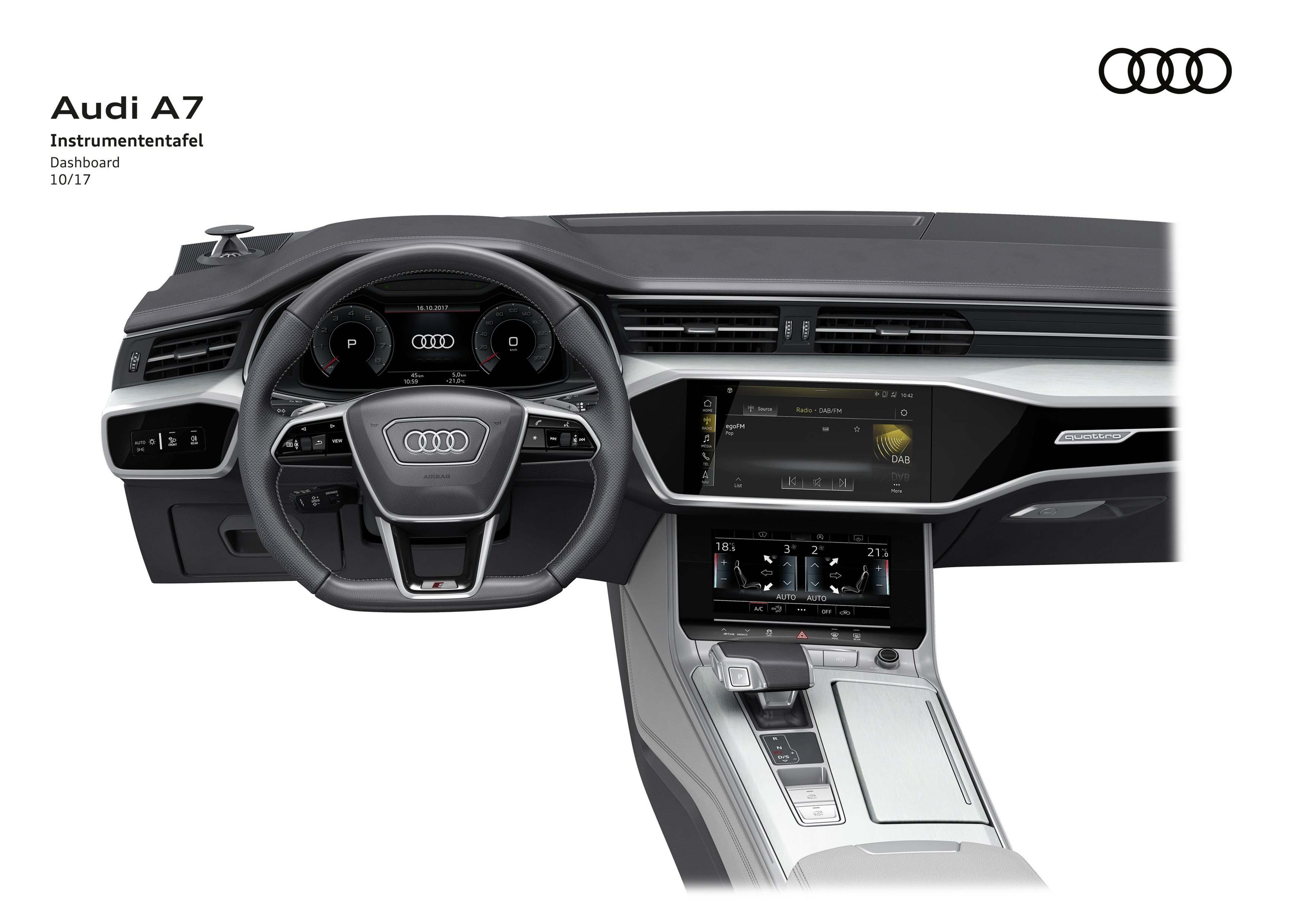 Audi A7 Sportback MY 2018 interni