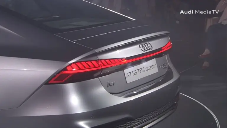 Audi A7 Sportback MY 2018 presentazione - 13