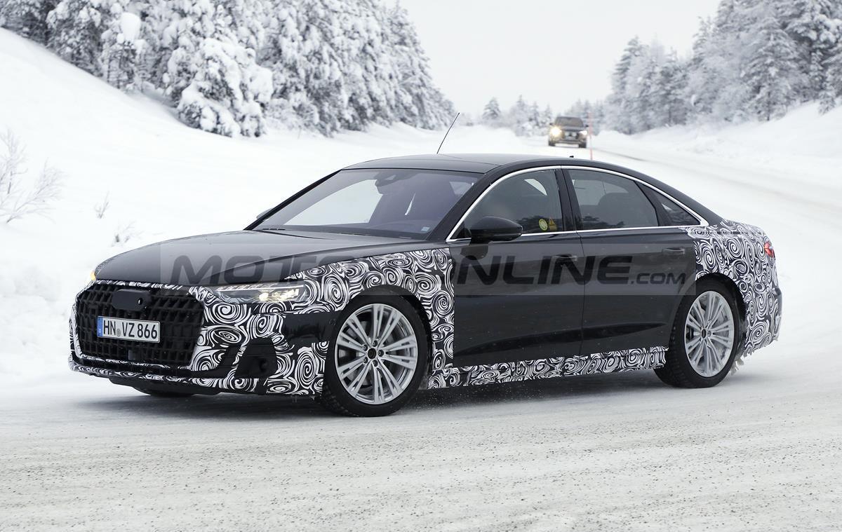 Audi A8 2022 - Foto spia 29-01-2021