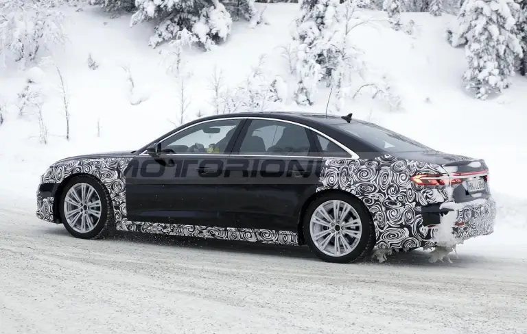 Audi A8 2022 - Foto spia 29-01-2021 - 7