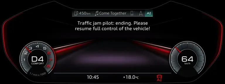 Audi A8 e AI traffic jam pilot - 1