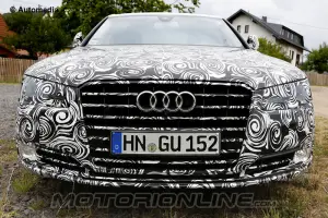 Audi A8 facelift 2014 - Foto spia 30-07-2013 - 1