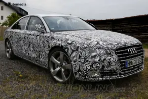 Audi A8 facelift 2014 - Foto spia 30-07-2013 - 2