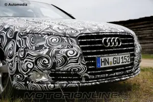 Audi A8 facelift 2014 - Foto spia 30-07-2013 - 9