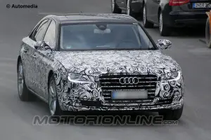 Audi A8 facelift - Foto spia 17-04-2013