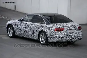 Audi A8 facelift - Foto spia 17-04-2013