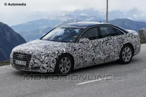 Audi A8 MY 2015 - Foto spia 24-05-2013 - 2