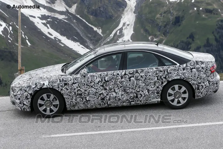 Audi A8 MY 2015 - Foto spia 24-05-2013 - 3