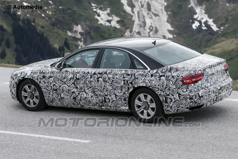 Audi A8 MY 2015 - Foto spia 24-05-2013 - 4