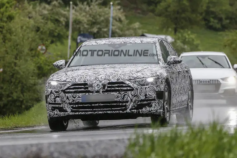 Audi A8 MY 2018 - Foto spia 16-05-2016 - 12