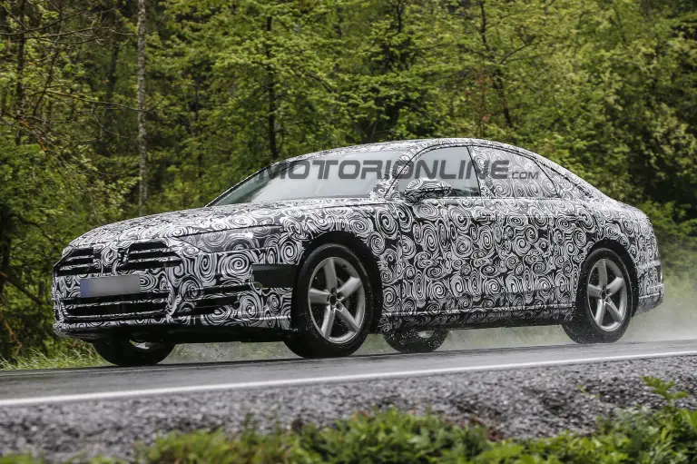Audi A8 MY 2018 - Foto spia 16-05-2016 - 14