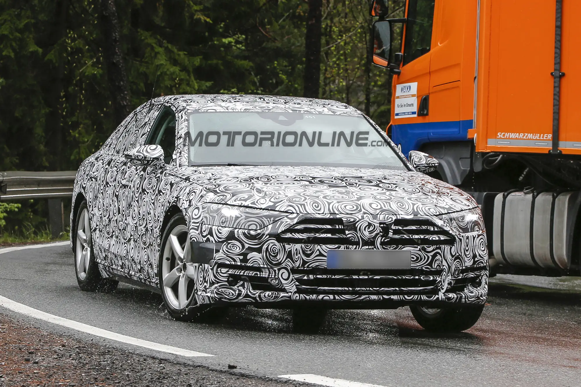 Audi A8 MY 2018 - Foto spia 16-05-2016 - 2