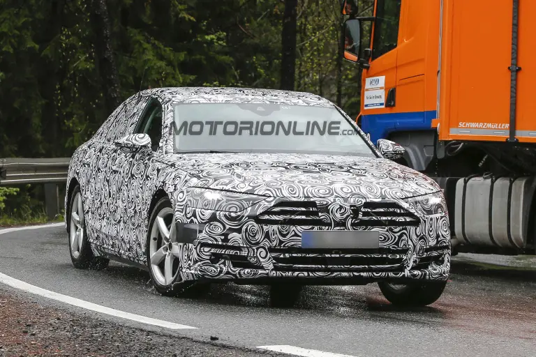 Audi A8 MY 2018 - Foto spia 16-05-2016 - 2