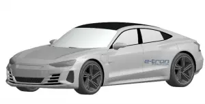 Audi e-tron GT - Disegni brevetto - 1