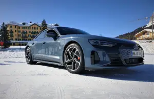 Audi e-tron GT e e-tron GT RS - Primo contatto su ghiaccio