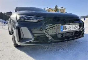 Audi e-tron GT e e-tron GT RS - Primo contatto su ghiaccio
