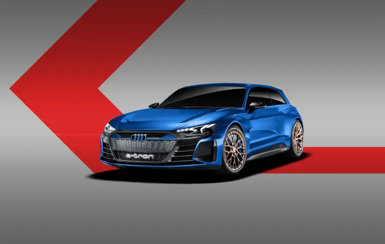 Audi e-tron GT shooting brake, coupe, cabrio - Rendering - 1
