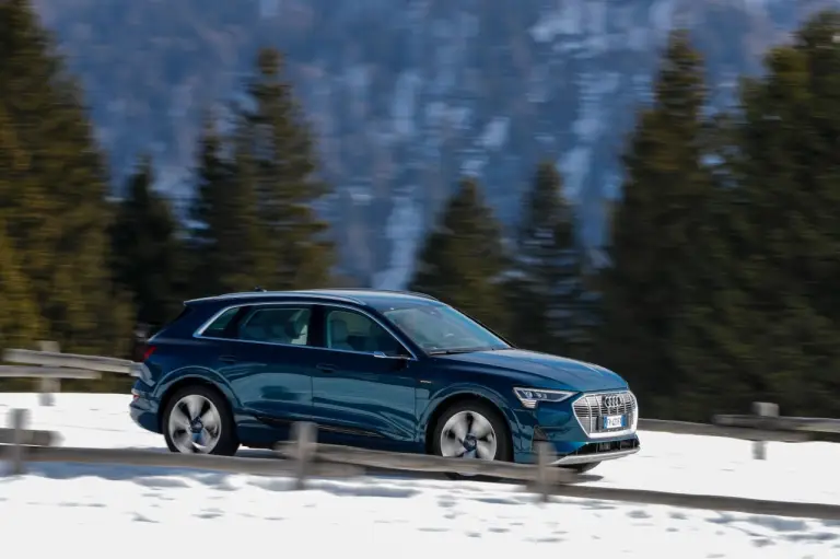 Audi e-tron - Prova Tonale - 55