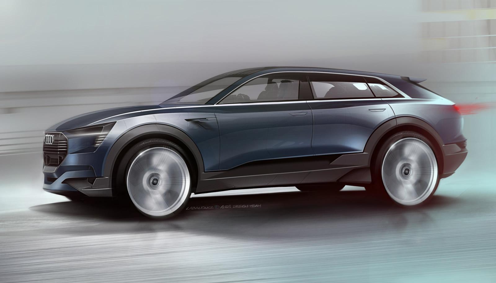 Audi e-tron quattro concept - Teaser